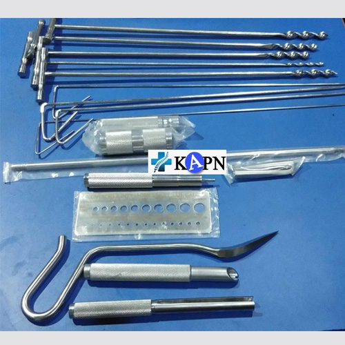 K Nail Set/ Kuntscher Nail (K Nail) Instruments Set Manufacturers in Delhi